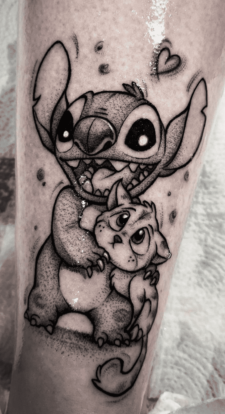 Lilo And Stitch Tattoo Photo
