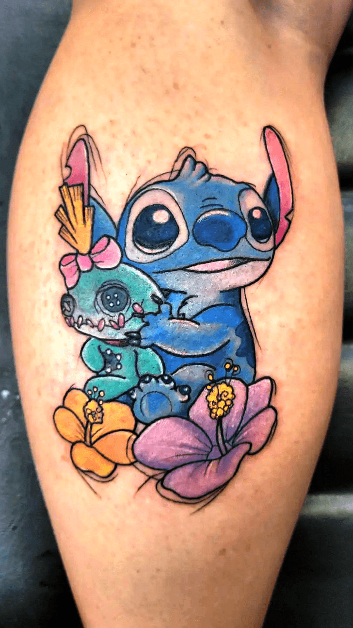 Lilo And Stitch Tattoo Shot