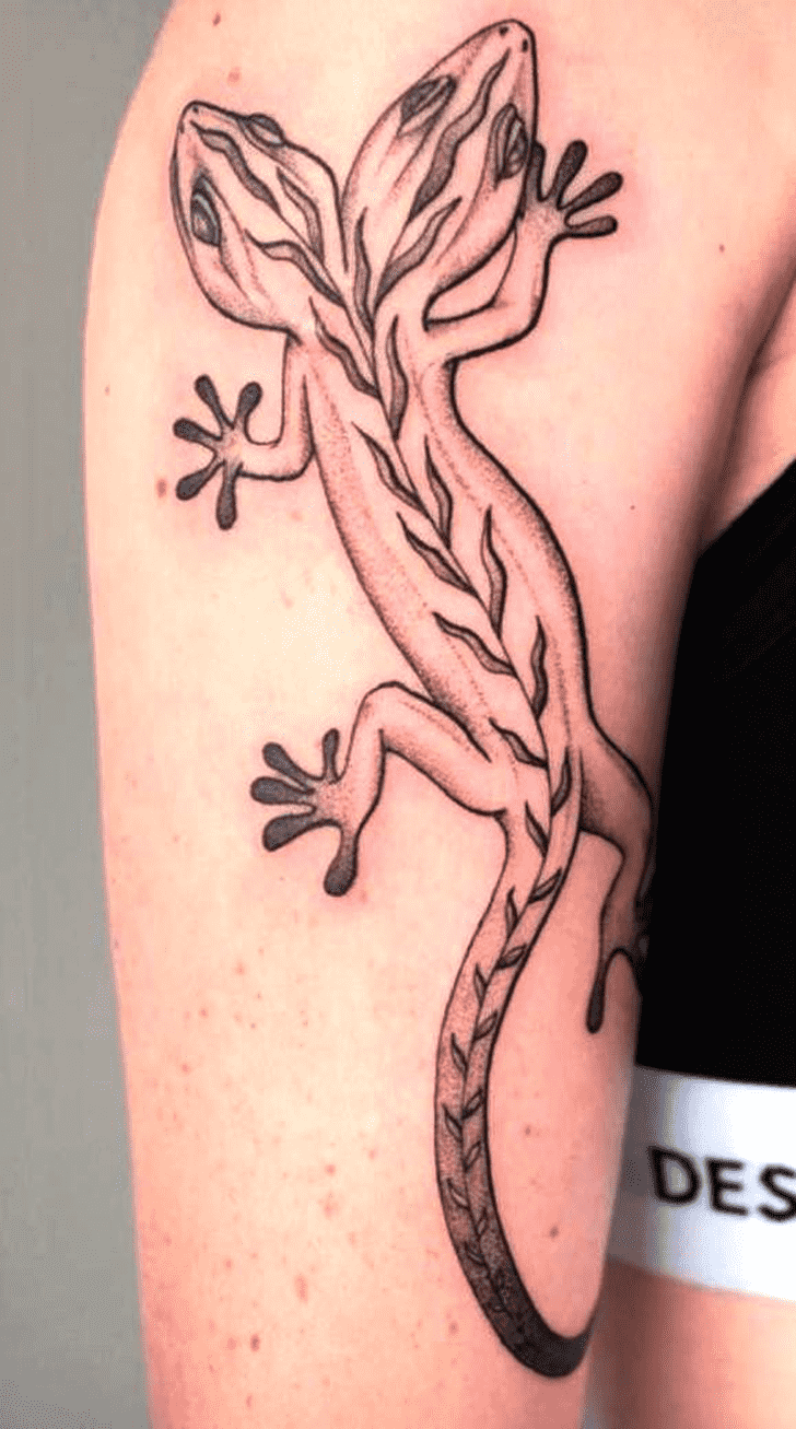 Lizard Tattoo Photo