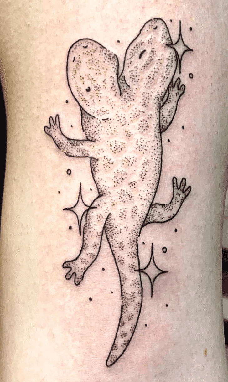 Lizard Tattoo Figure