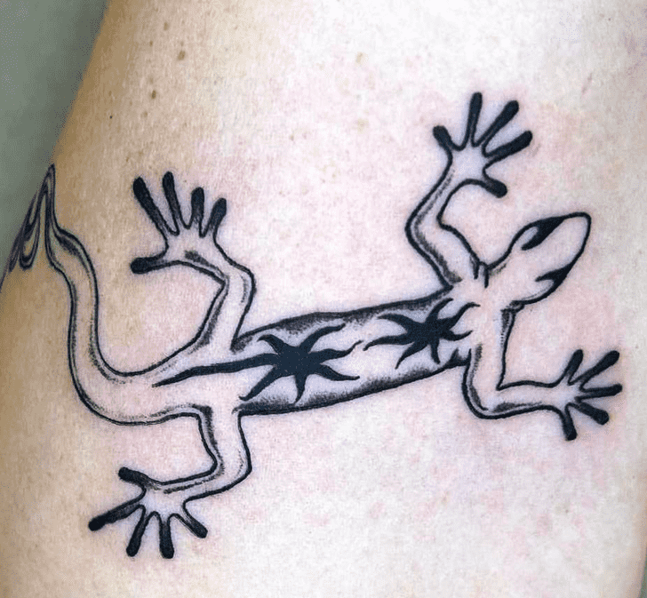 Lizard Tattoo Shot