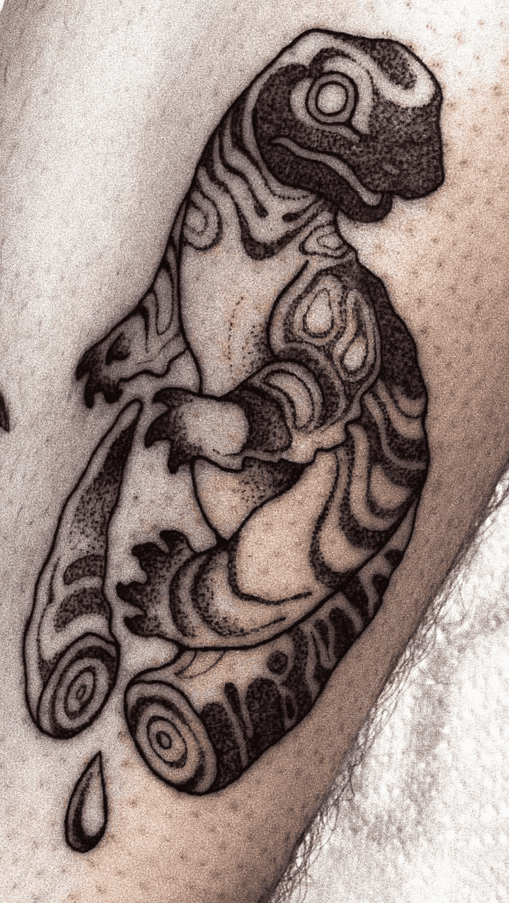 Lizard Tattoo Snapshot