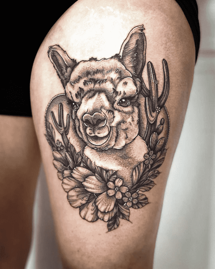 Llama Tattoo Photos
