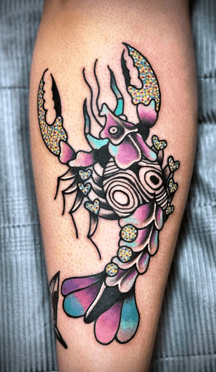 Lobster Tattoo Figure