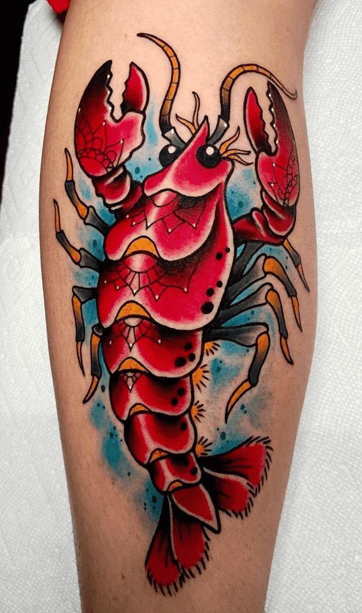 Lobster Tattoo Shot