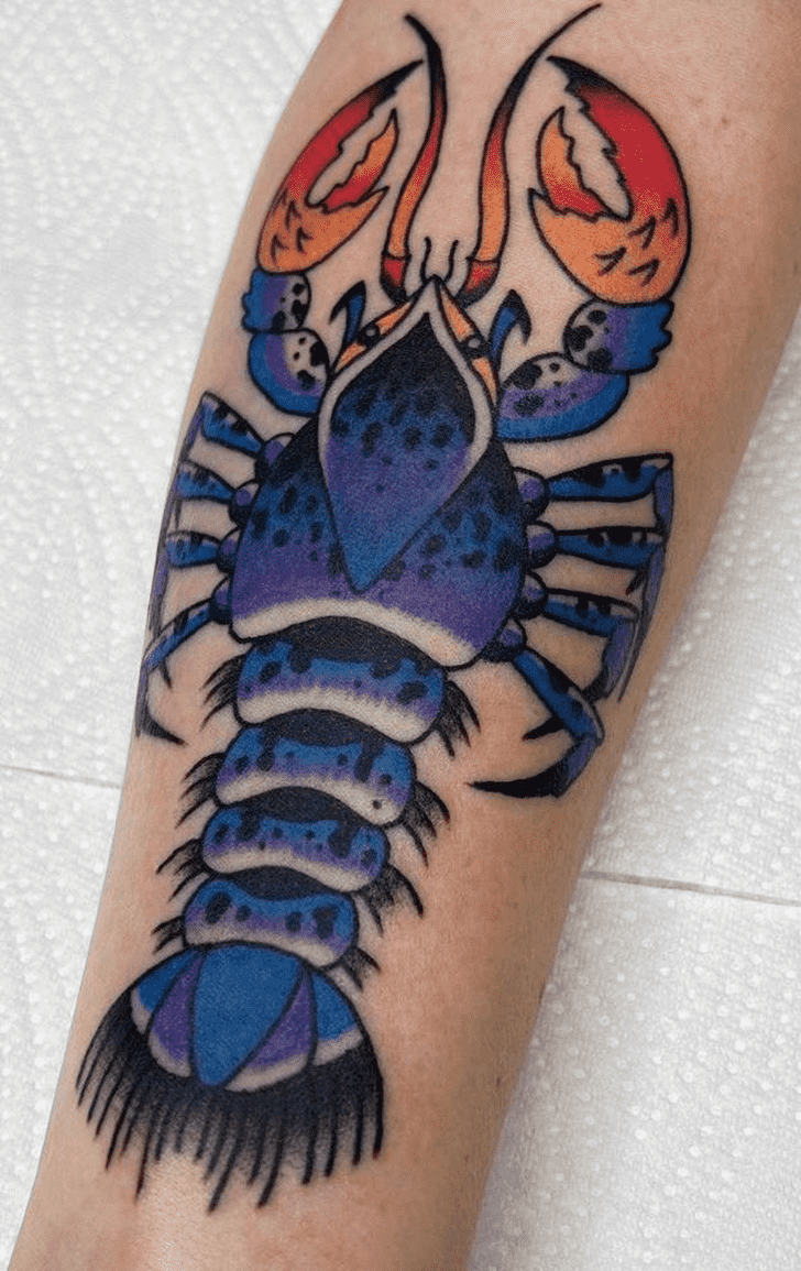 Lobster Tattoo Photograph