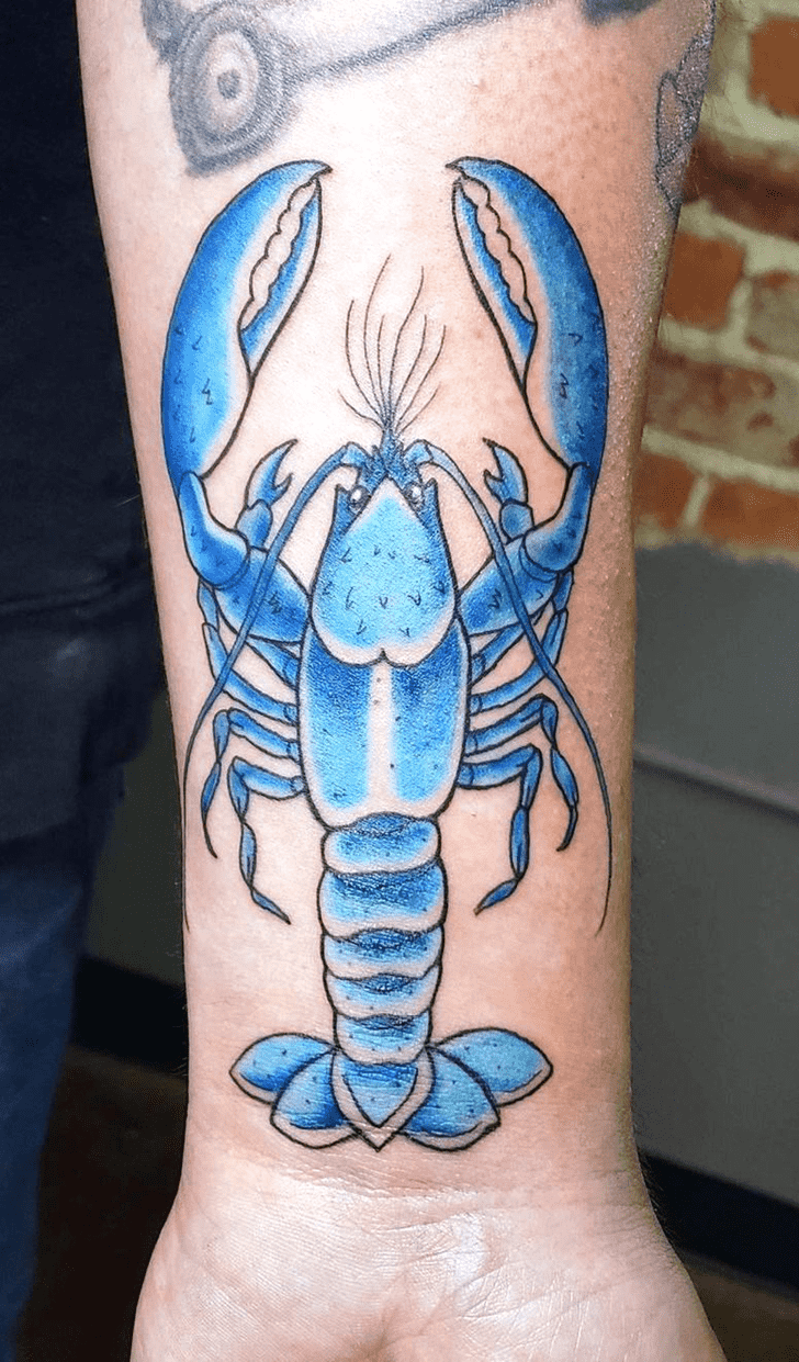 Lobster Tattoo Shot