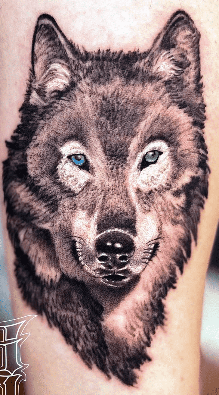 Lone Wolf Tattoo Picture