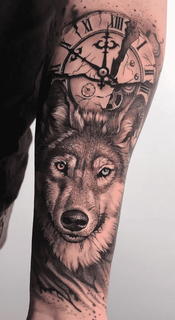 Lone Wolf Tattoo Ink