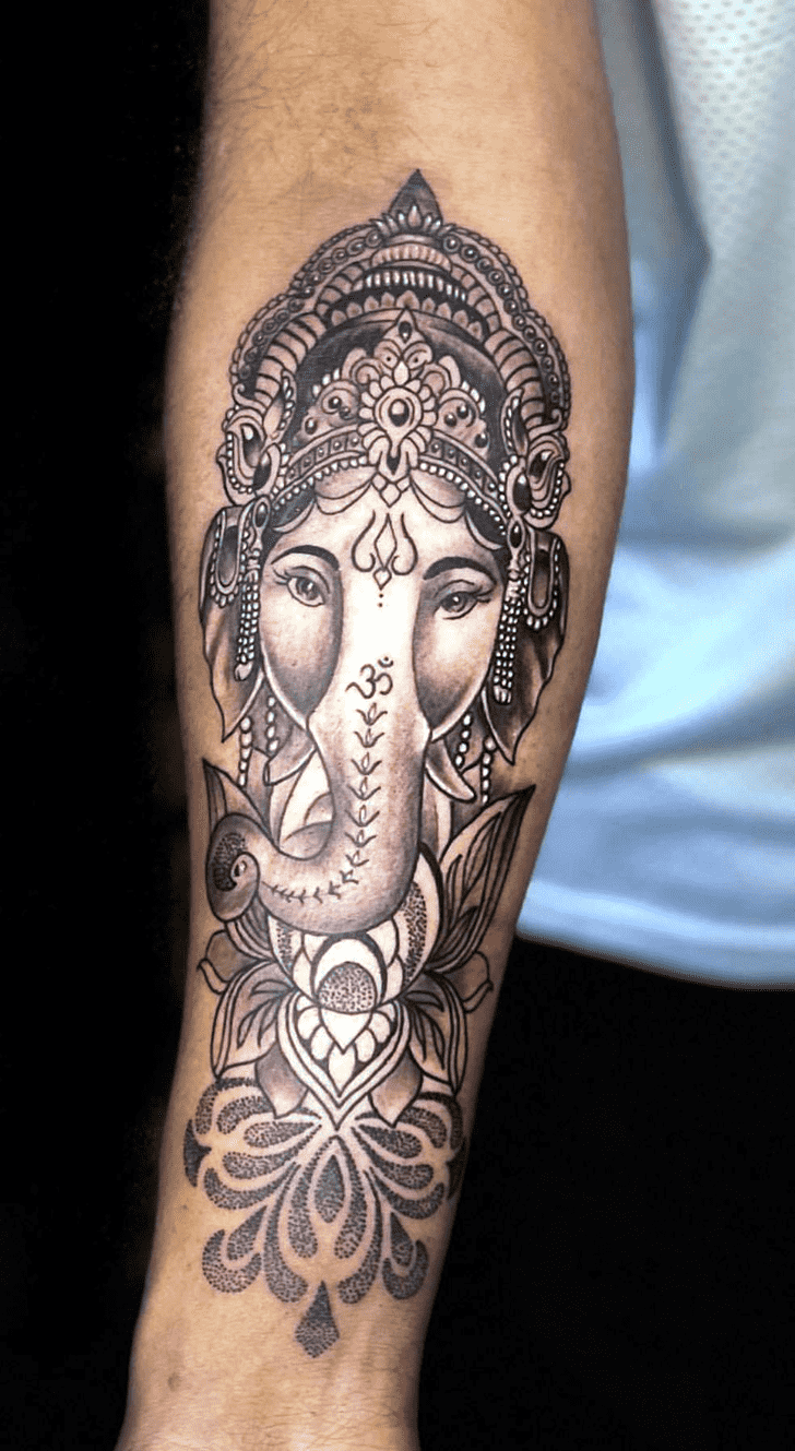 Lord Ganesha Tattoo Photos
