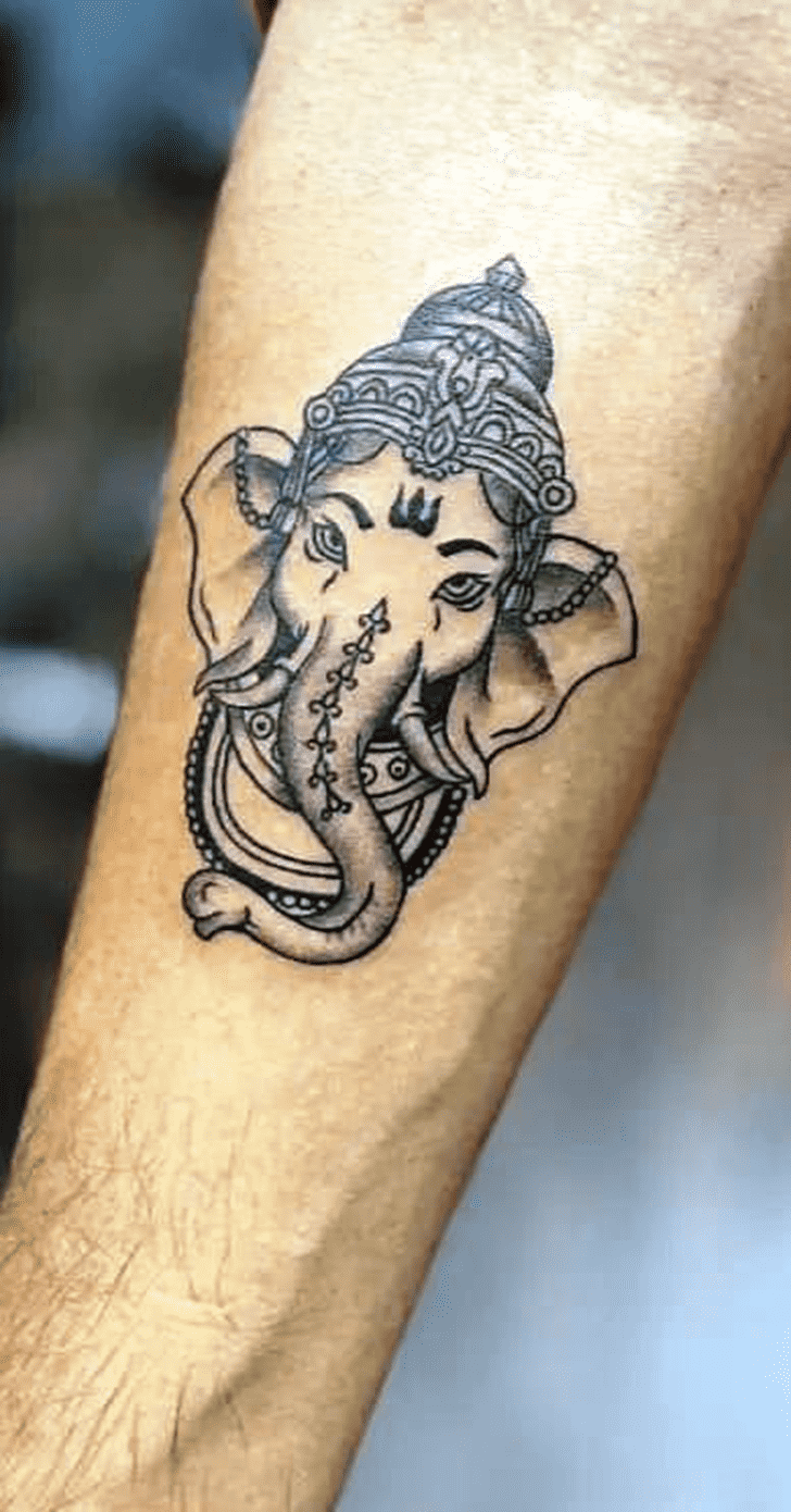 Lord Ganesha Tattoo Snapshot