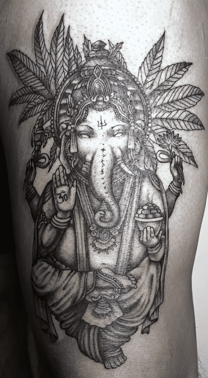 Lord Ganesha Tattoo Snapshot