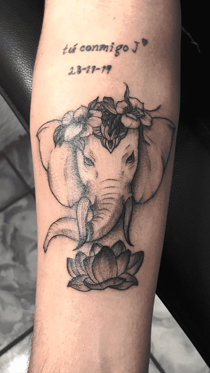 Lord Ganesha Tattoo Photo