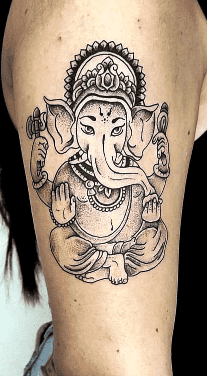 Lord Ganesha Tattoo Ink