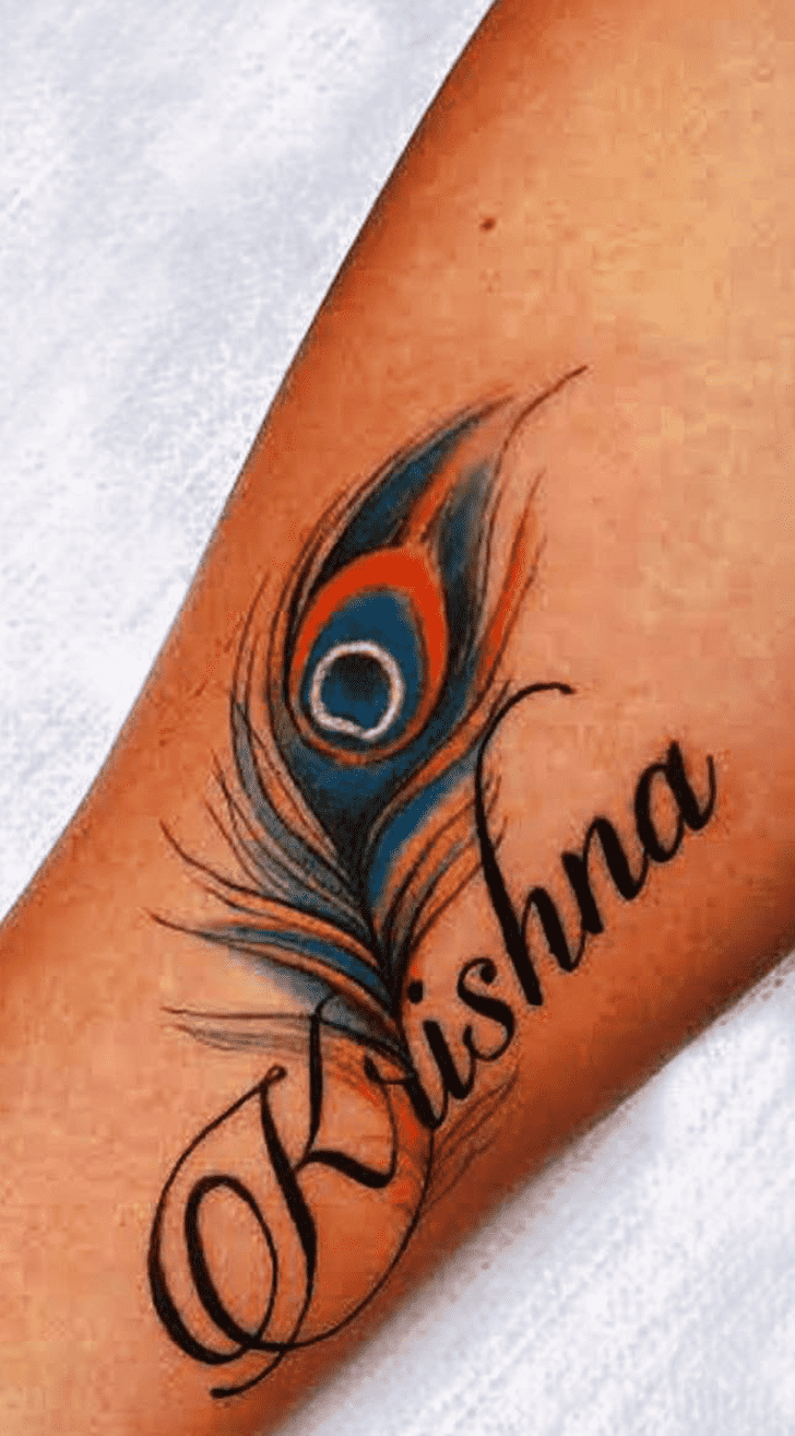 Lord Krishna Tattoo Picture
