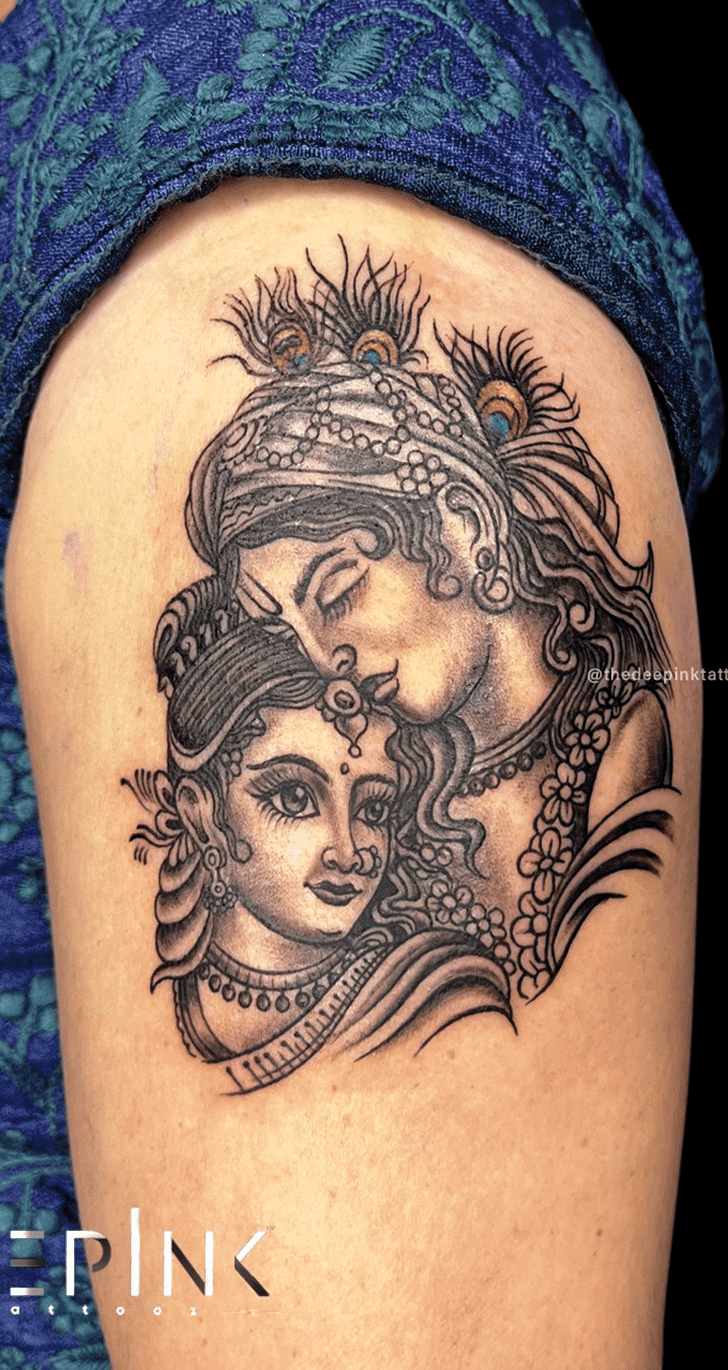 Lord Krishna Tattoo Photos