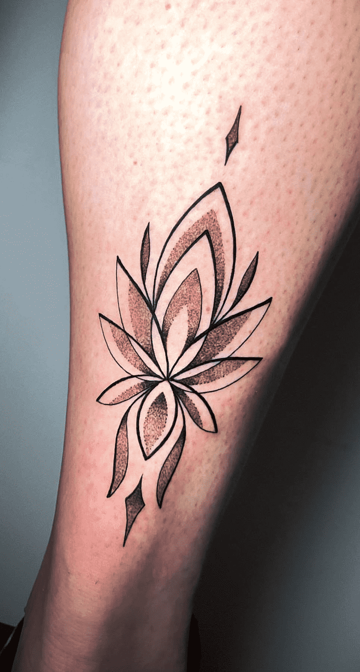 Lotus Tattoo Portrait