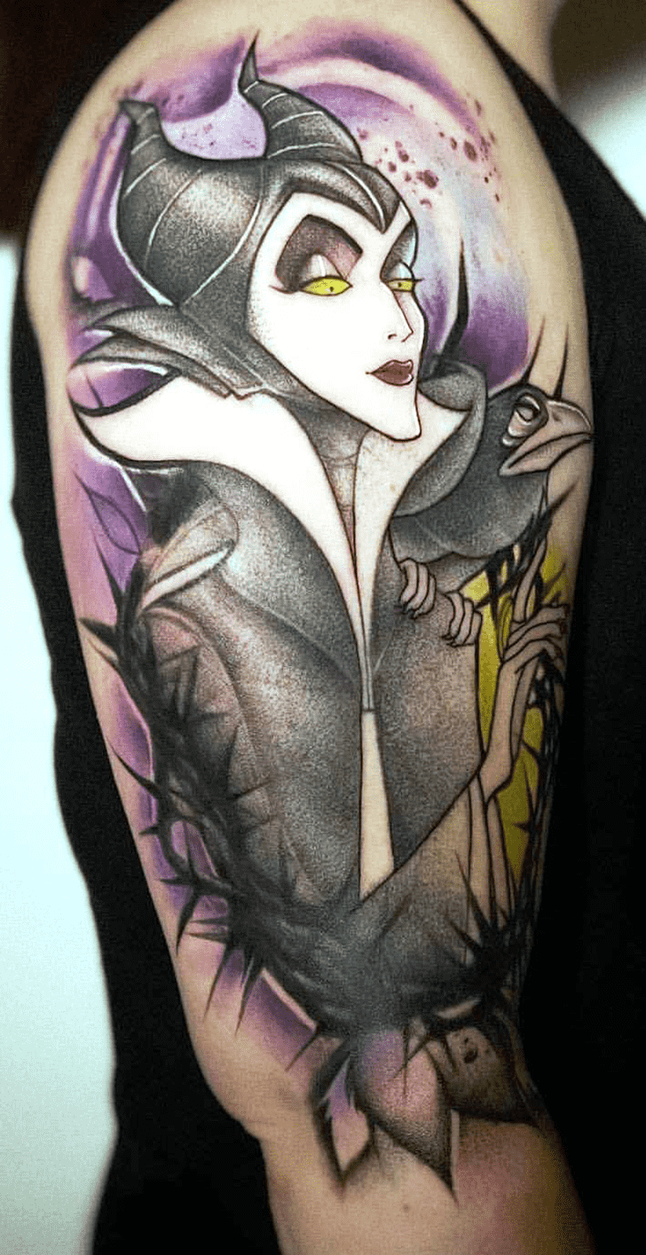 Maleficent Tattoo Photo