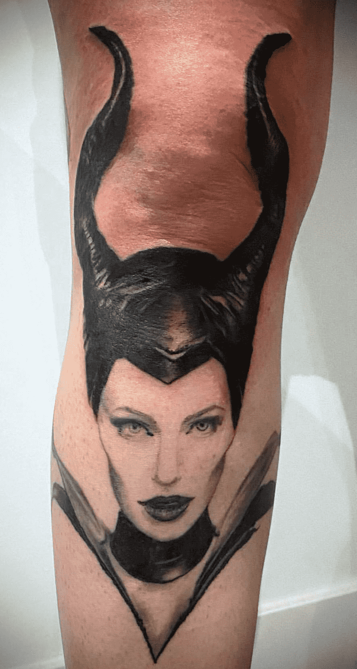 Maleficent Tattoo Photograph