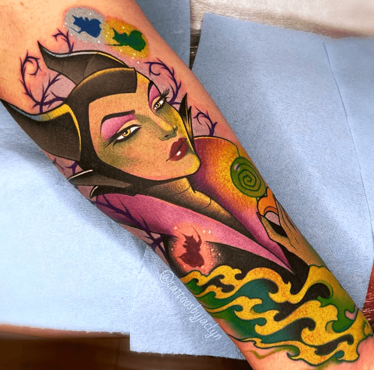 Maleficent Tattoo Snapshot