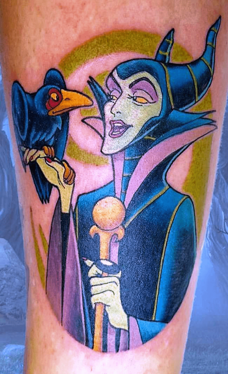 Maleficent Tattoo Design Image