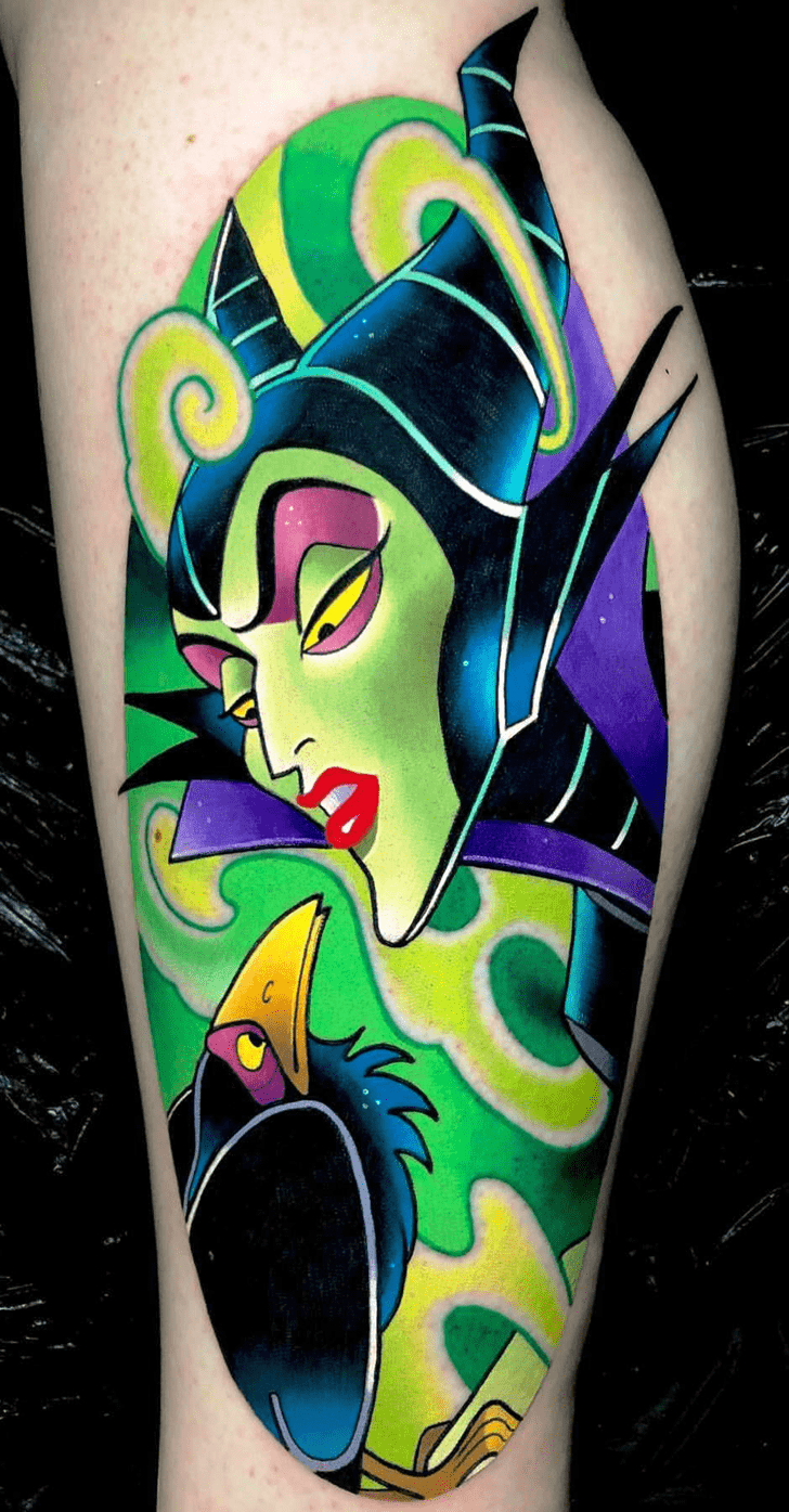 Maleficent Tattoo Photograph