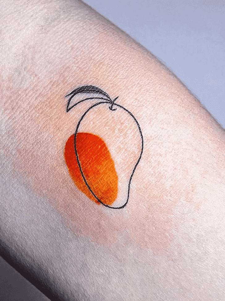 Mango Tattoo Design Image