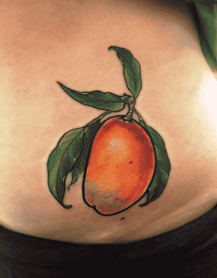 Mango Tattoo Design Image