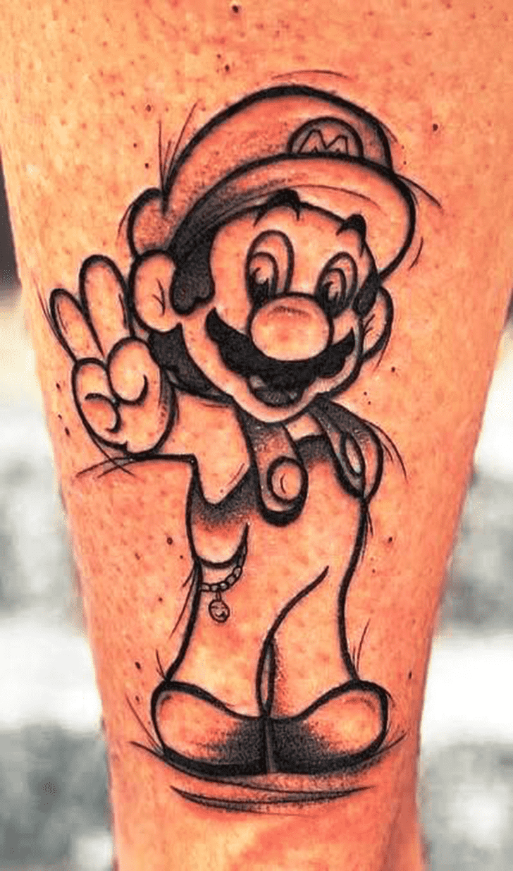 Mario Tattoo Picture