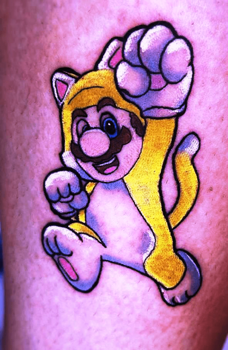 Mario Tattoo Ink