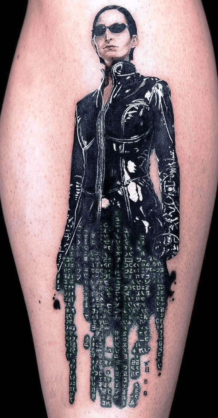 Matrix Tattoo Portrait