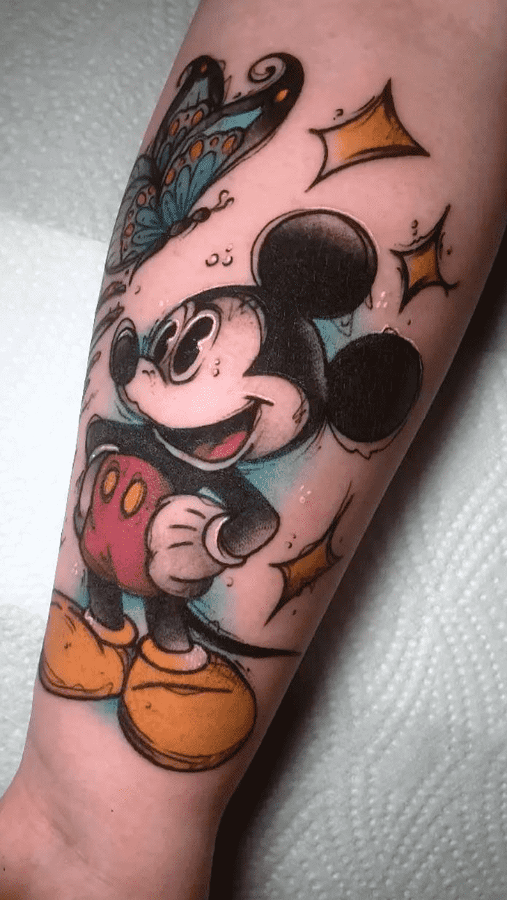 Mickey Mouse Tattoo Ink