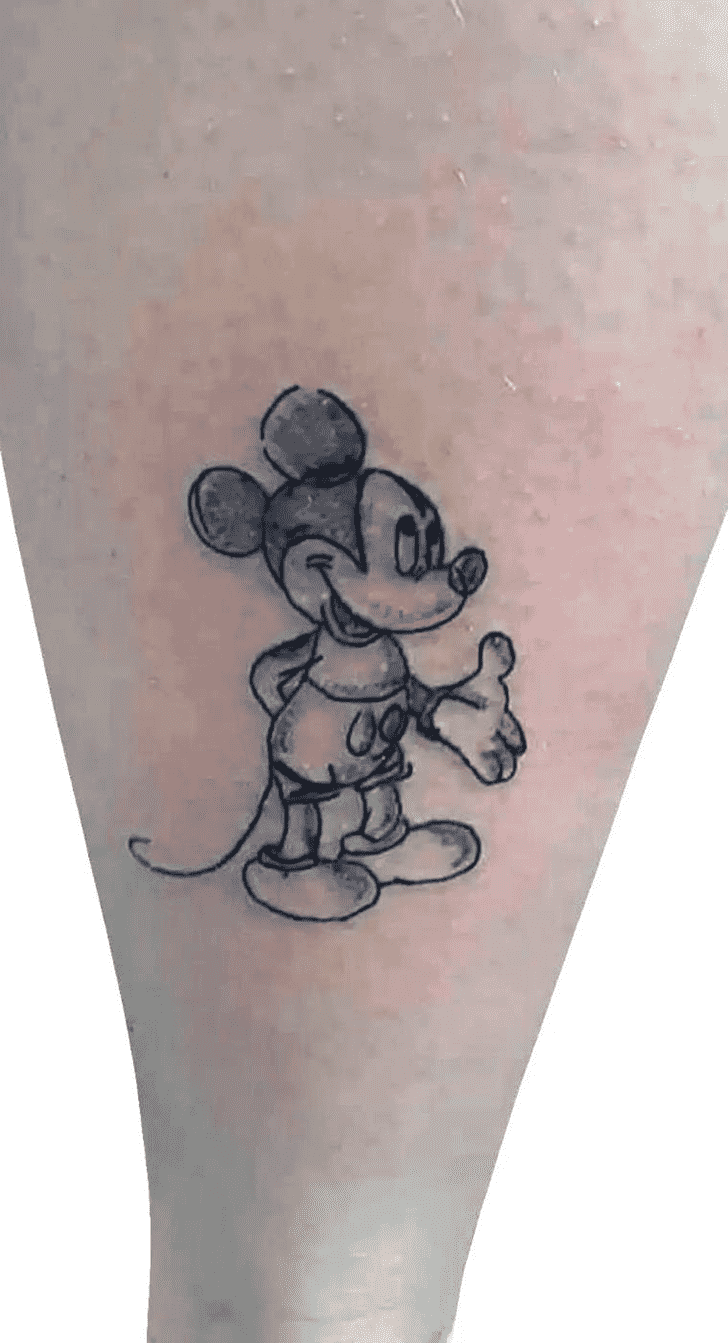 Micky Mouse Tattoo Photograph