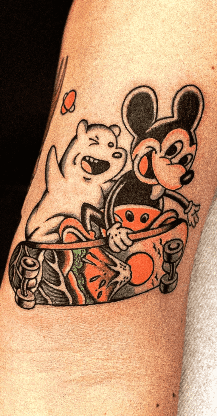 Micky Mouse Tattoo Design Image