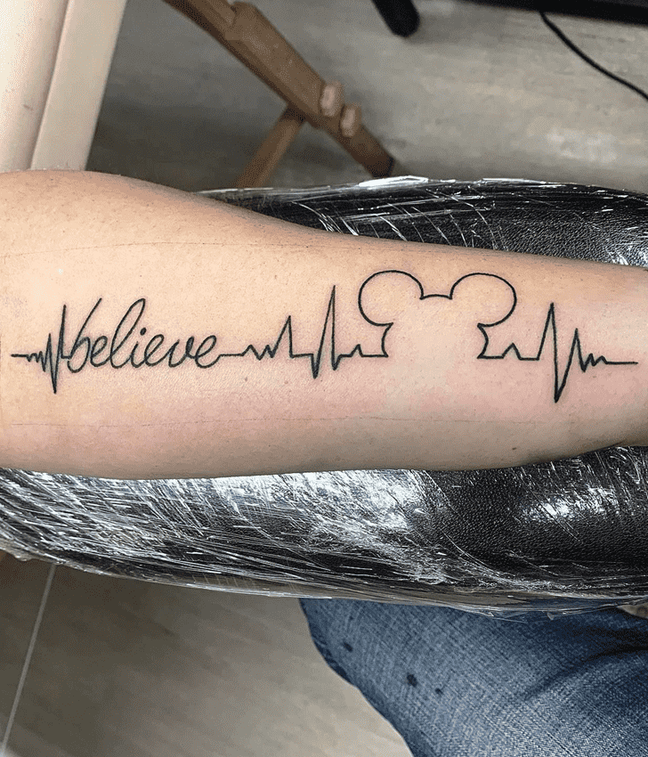 Micky Mouse Tattoo Photograph