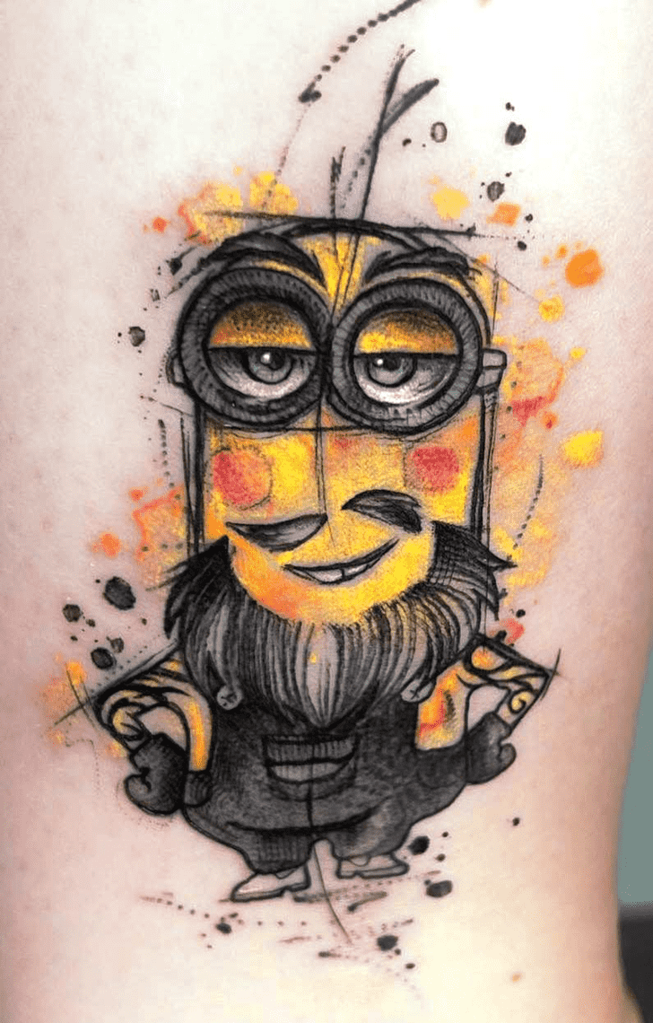 Minion Tattoo Portrait