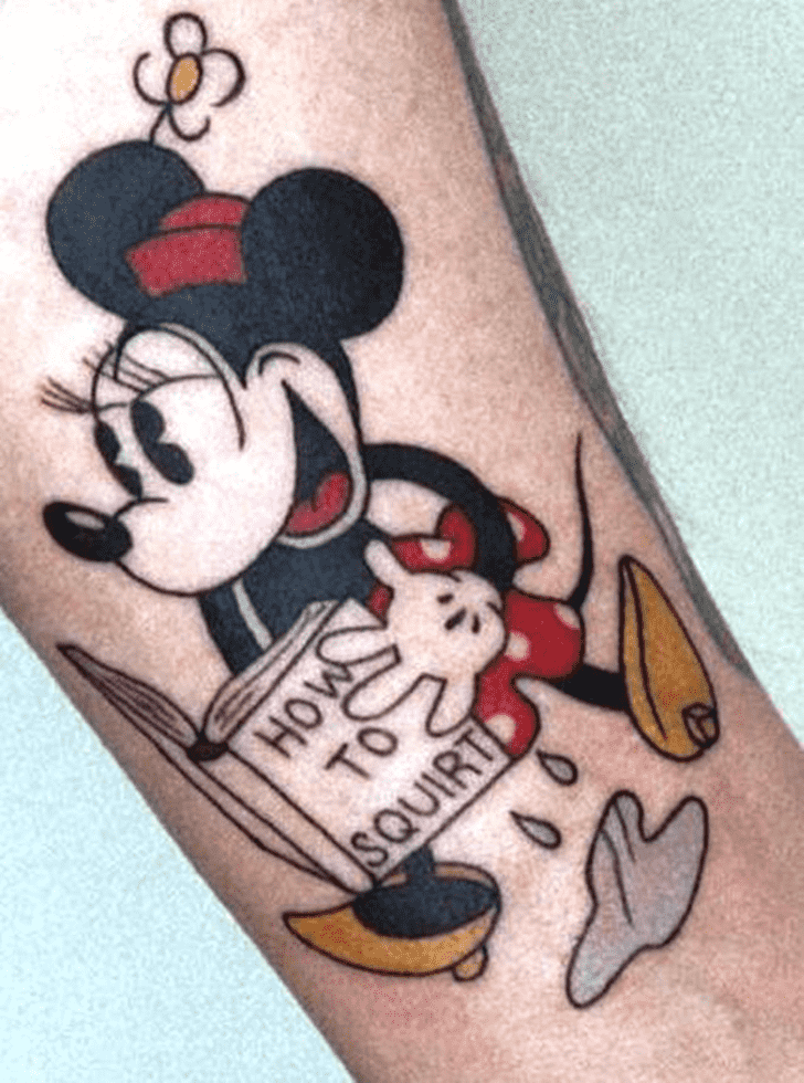Minnie Mouse Tattoo Shot