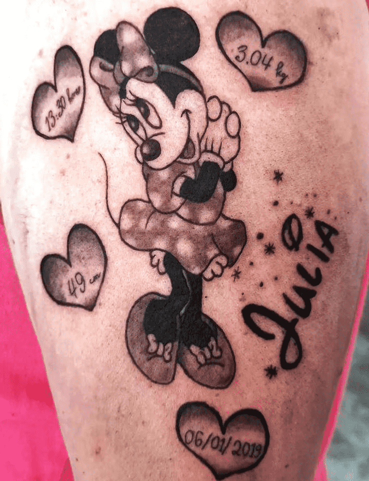 Minnie Mouse Tattoo Photograph