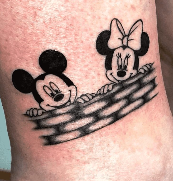 Minnie Mouse Tattoo Ink