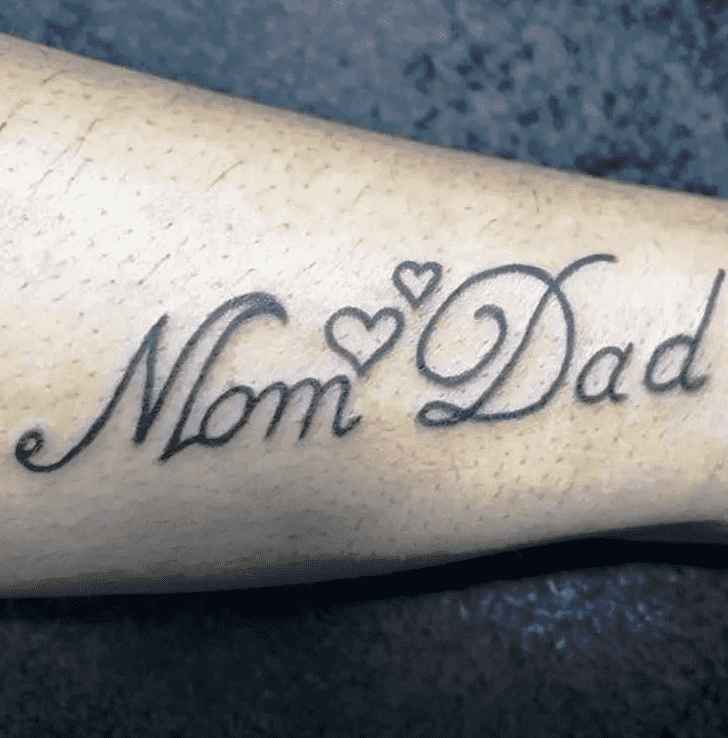 Mom Dad Tattoo Photos