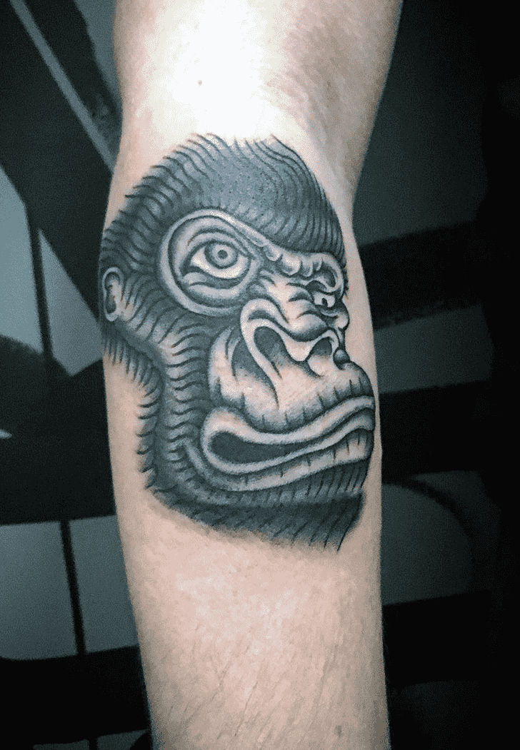 Monkey Tattoo Photo