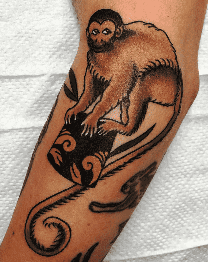 Monkey Tattoo Ink