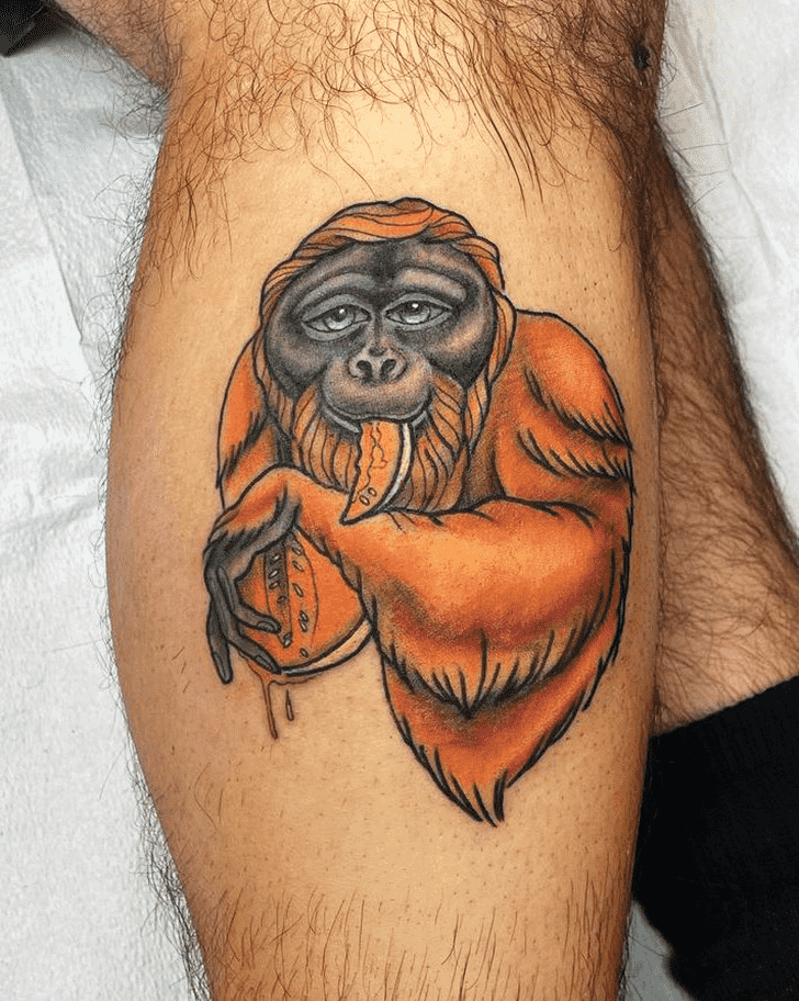 Monkey Tattoo Figure