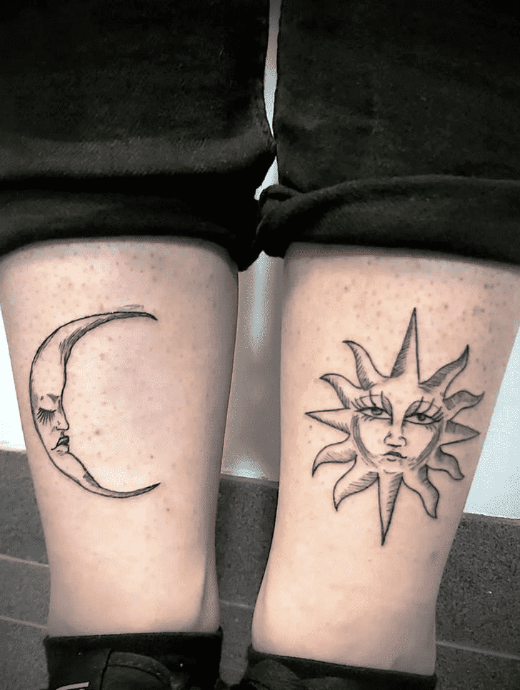 Moon Tattoo Photograph