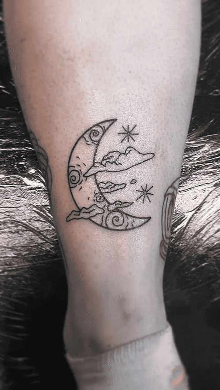 Moon Tattoo Ink