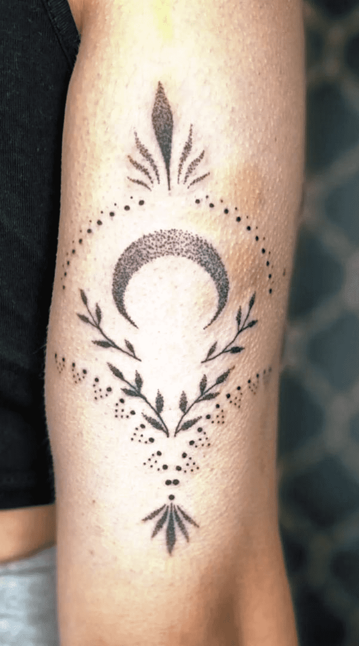 Moon Tattoo Design Image