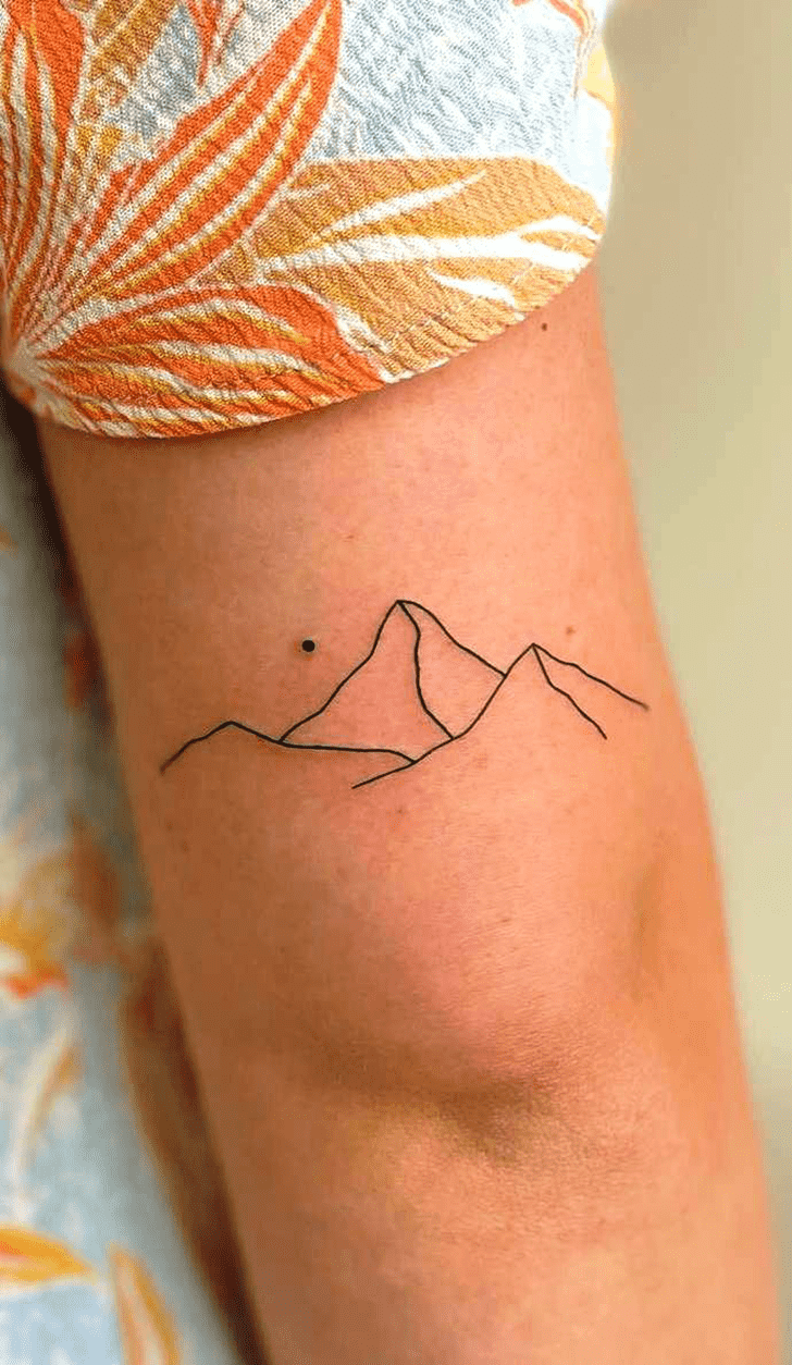 Mountain Tattoo Figure