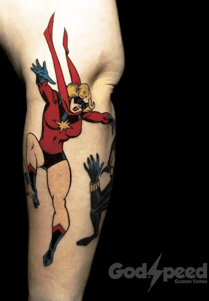 Ms. Marvel Tattoo Photos