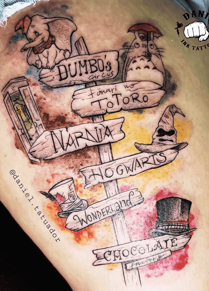Narnia Tattoo Shot