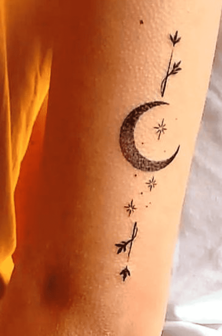 New Moon Tattoo Photograph